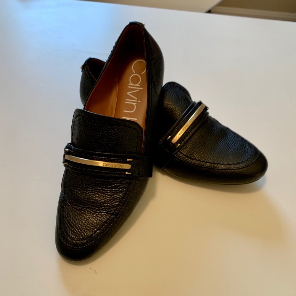 Calvin Klein Orianna Loafer, Black Size 8